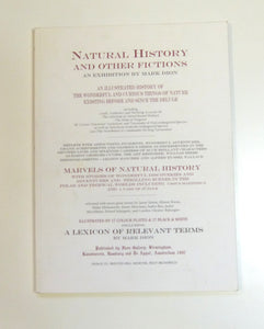 Natural history and other fictions: An exhibition by Mark Dion by Dion, M