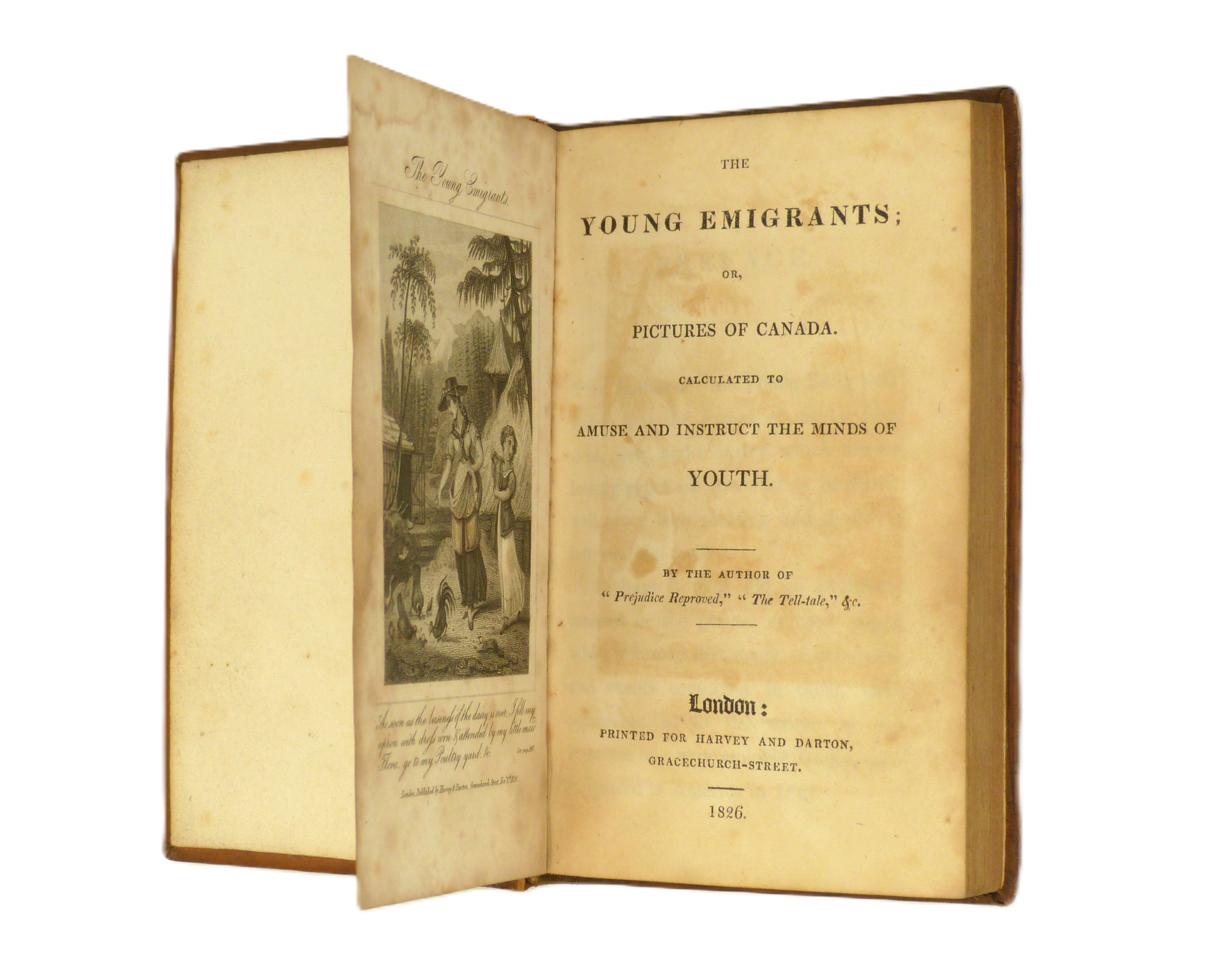 The Young Emigrants; or, Pictures of Canada. Calculated to Amuse and Instruct the Minds of YOUTH TRAILL, by Catharine Parr Strickland