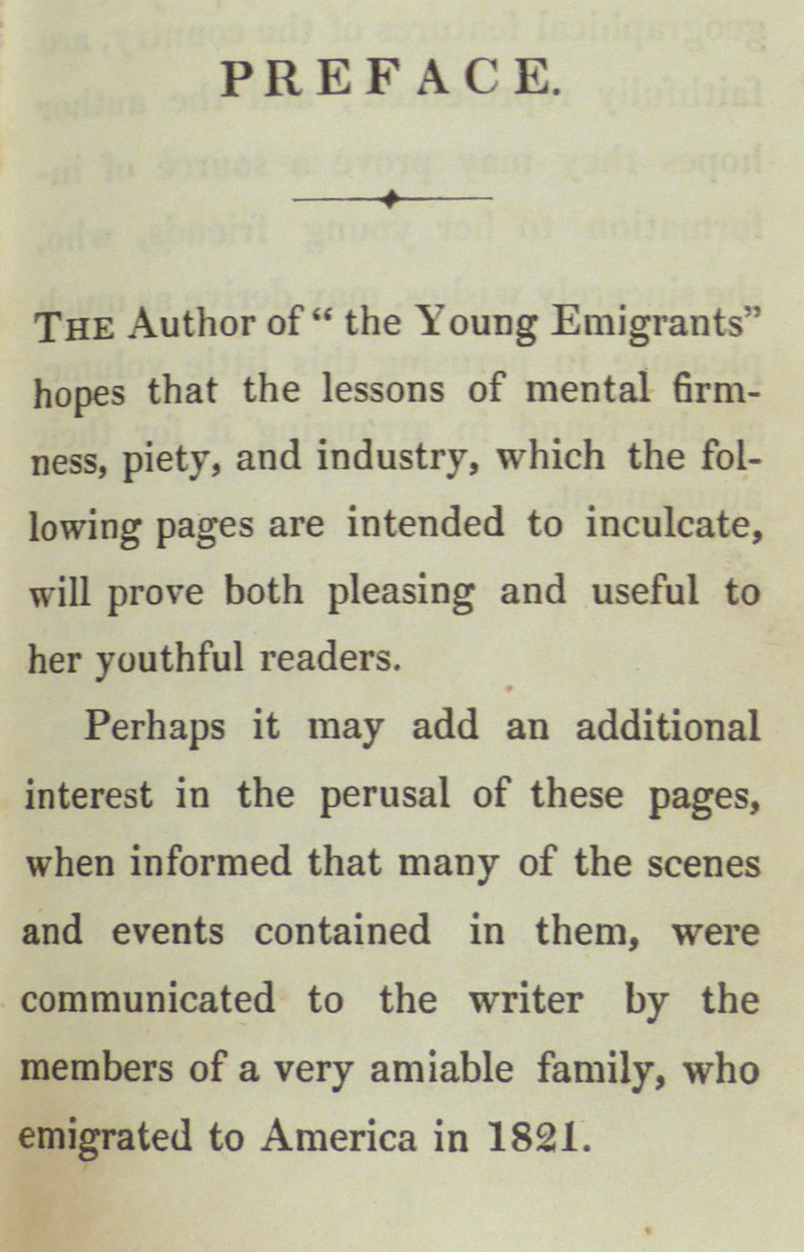 The Young Emigrants; or, Pictures of Canada. Calculated to Amuse and Instruct the Minds of YOUTH TRAILL, by Catharine Parr Strickland