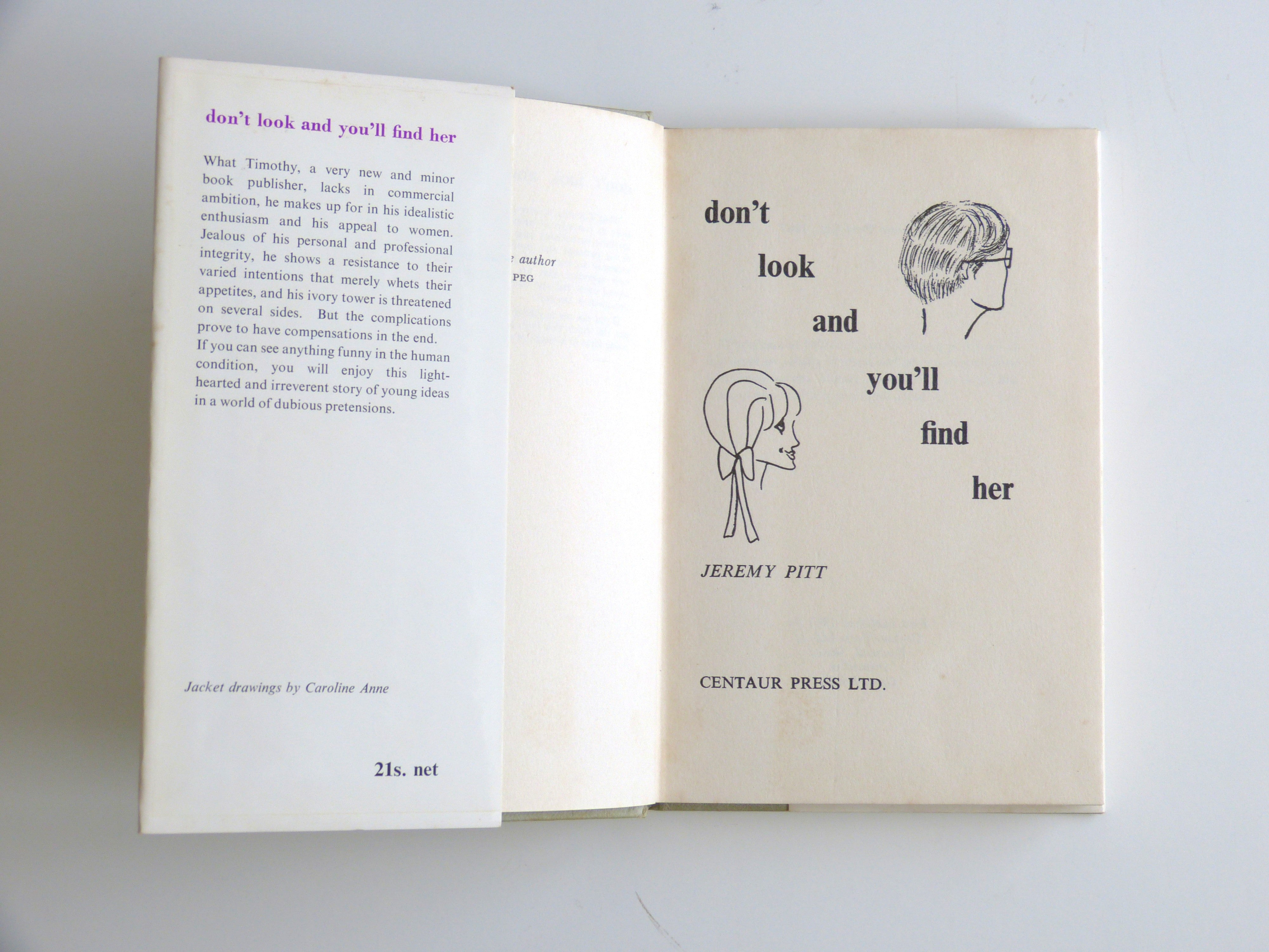 Don't Look and You'll Find Her by Jeremy Pitt