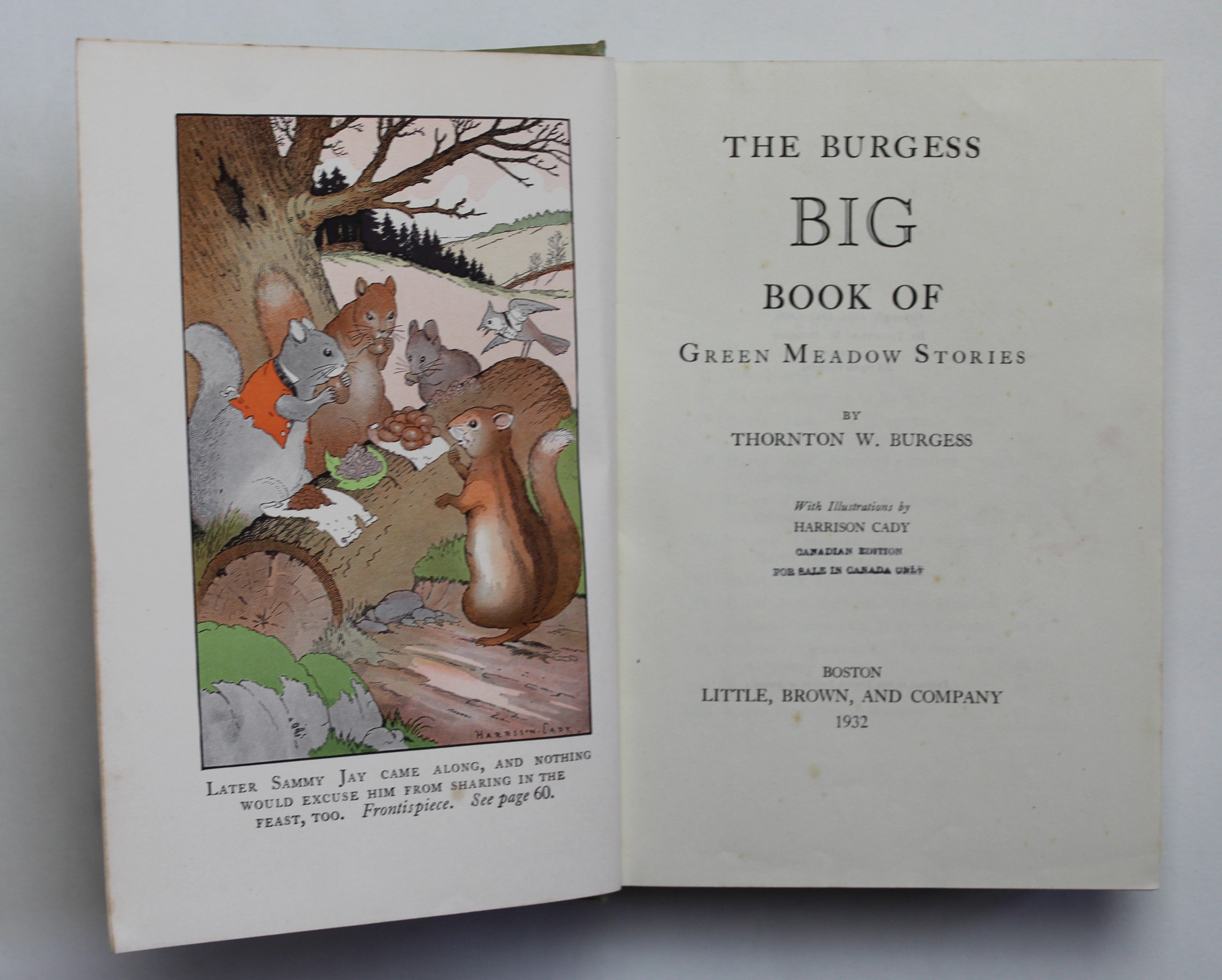 The Burgess Big Book of Green Meadow Stories