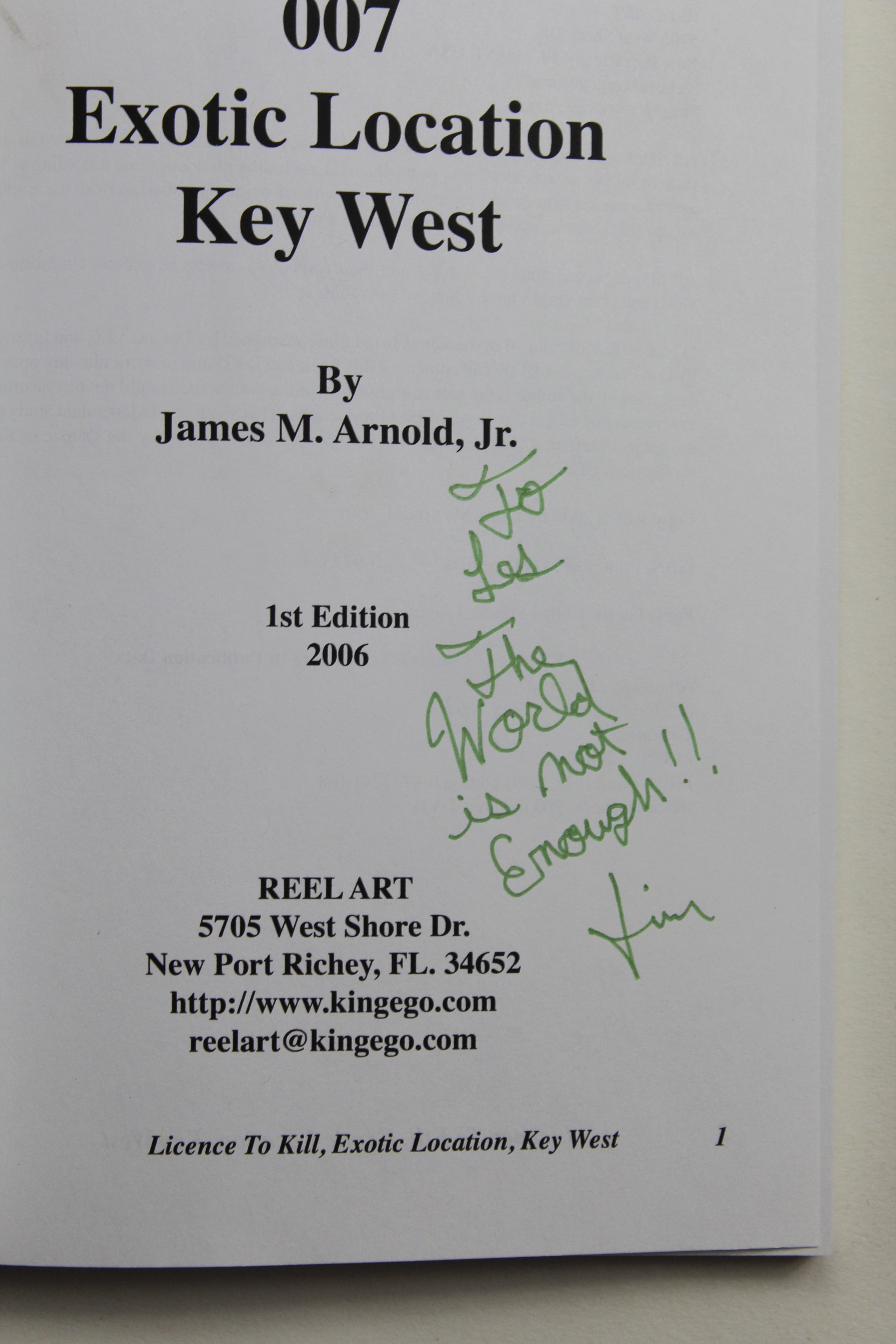 007 Exotic Location, Key West by James Arnold