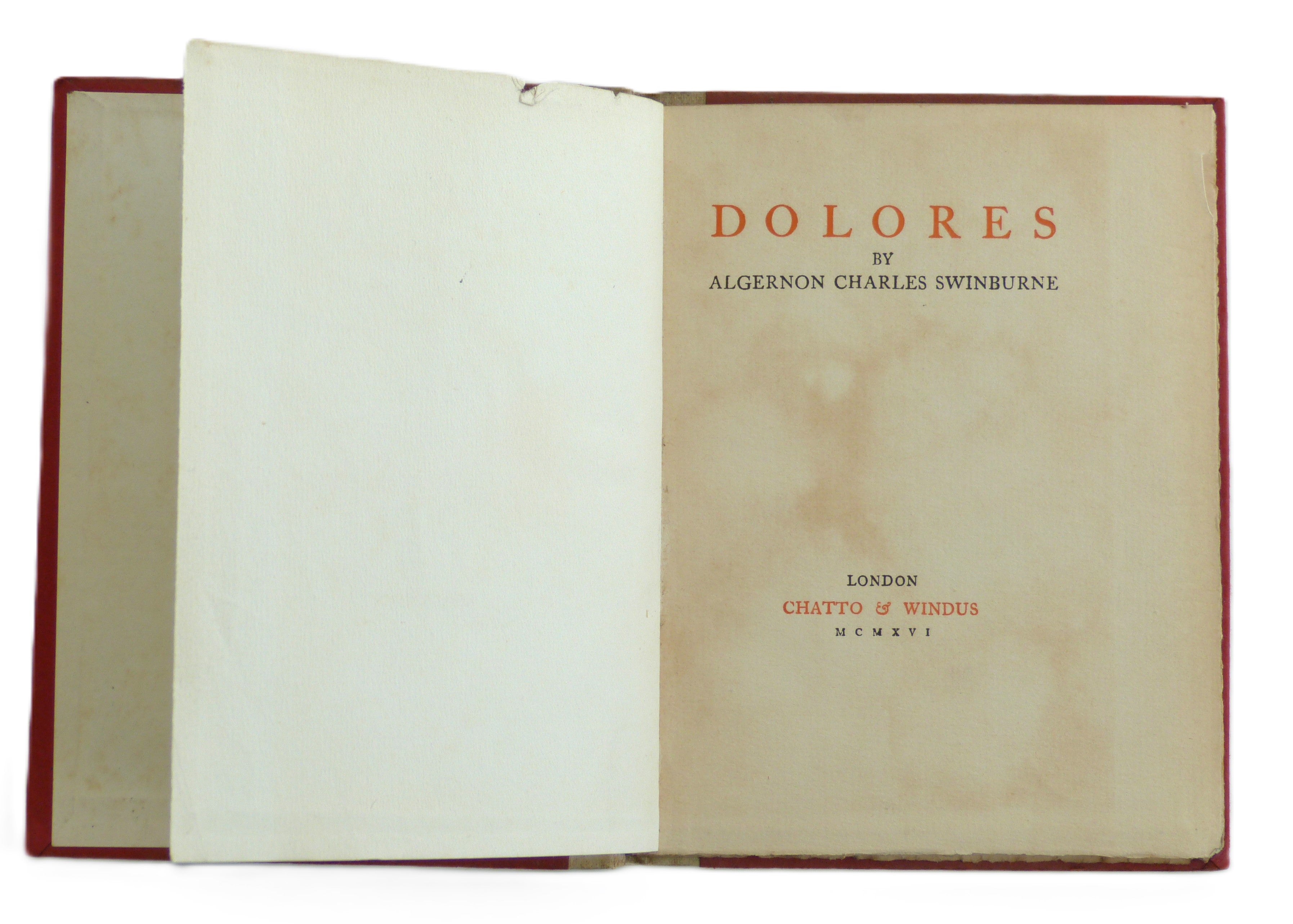 Dolores by Swinburne, Algernon Charles