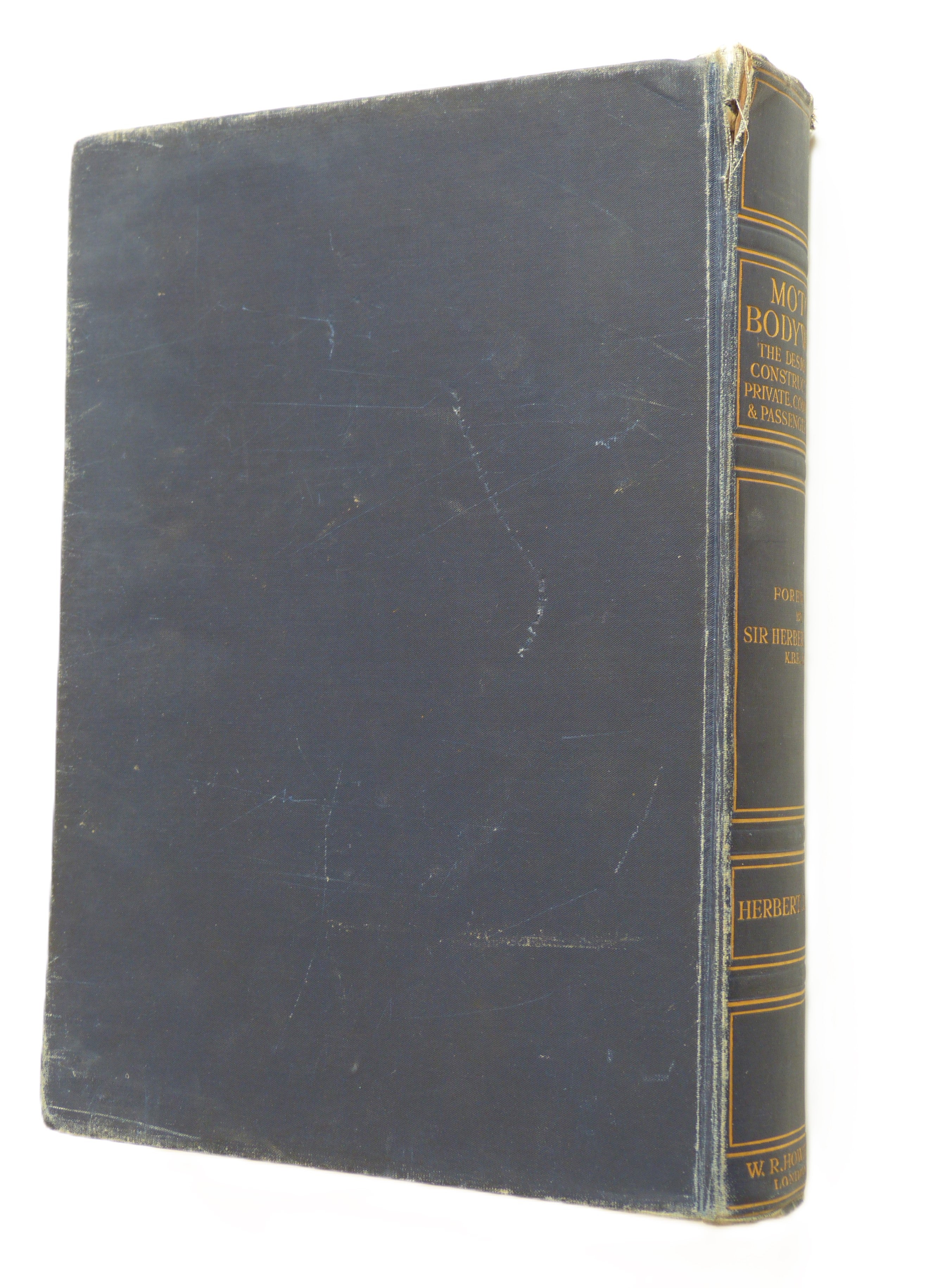 MOTOR BODYWORK The Design and Construction of Private, Commercial and Passenger Types by Butler, Herbert J