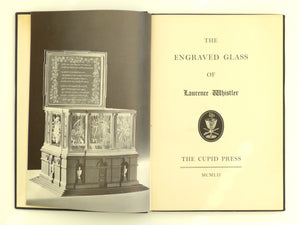 The engraved glass of Laurence Whistler by WHISTLER, LAURENCE