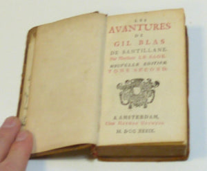 Les Avantures De Gil Blas De Santillane. Nouvelle Edition Tome Second by Alain-Rene Lesage