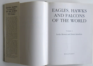 Eagles, Hawks and Falcons of the World by Brown, Leslie; Amadon, Dean