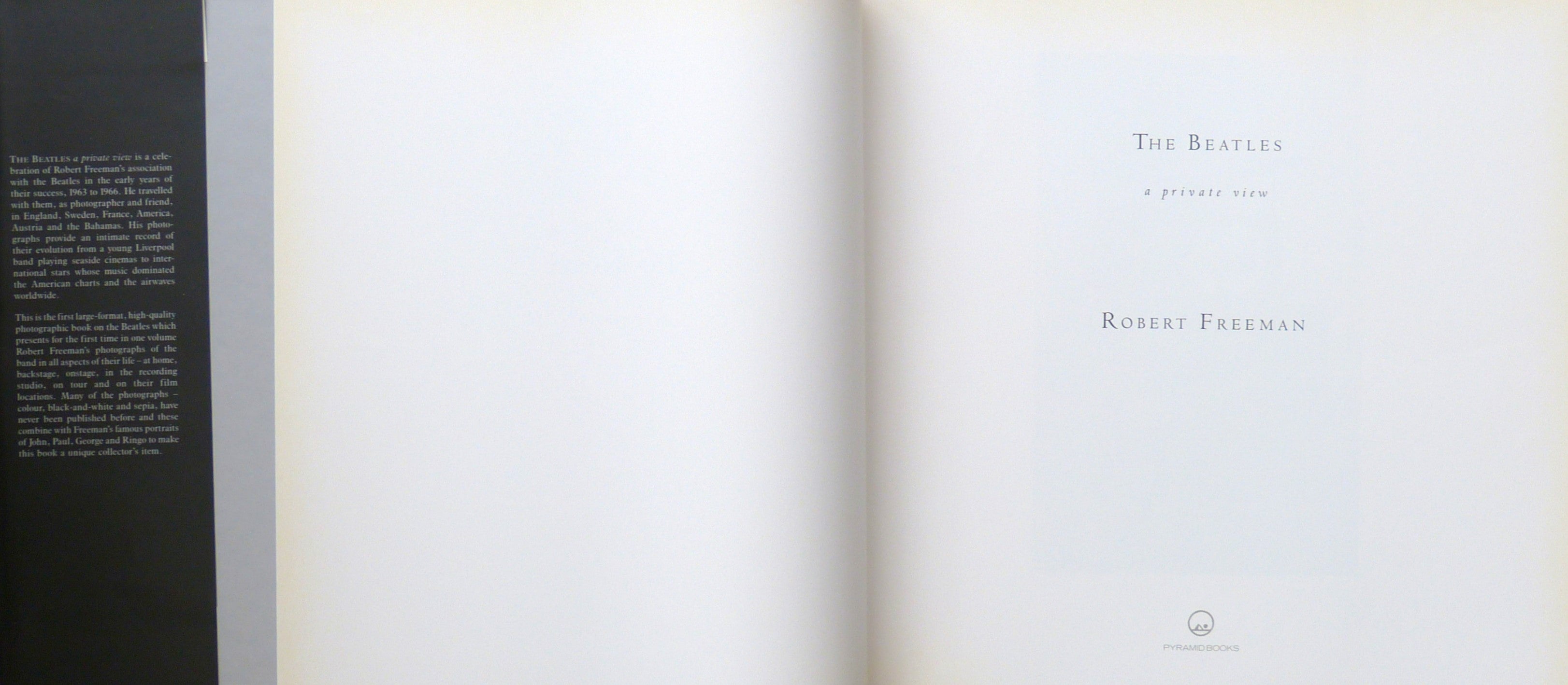 The Beatles: A Private View by Robert Freeman