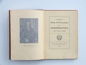 A Selection of Books Manuscripts in The Lockwoood memorial library by Georgian Press