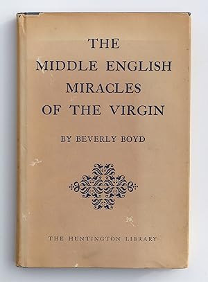 The Middle English Miracles of the Virgin by Boyd, B.