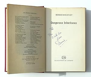 Dangerous Inheritance - signed copy by WHEATLEY, Dennis