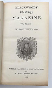 Blackwood's Edinburgh Magazine, Vol. XXXVI, January-June 1835 Blackwood's Edinburgh Magazine