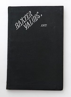 Baxter Le Blond Baxter Baxter Process Print Values for 1922  by Etheridge,E