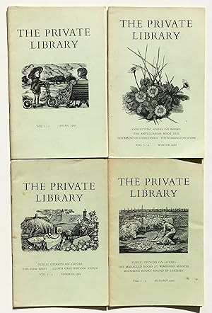 The Private Library Journal - All 4 Issues from 1966 by Various