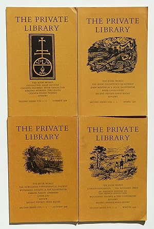 The Private Library Journal - All 4 Issues from 1968  by Various
