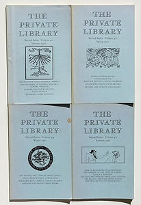 The Private Library Journal - All 4 Issues from 1971 by Various