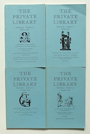 The Private Library Journal - All 4 Issues from 1984 by Various