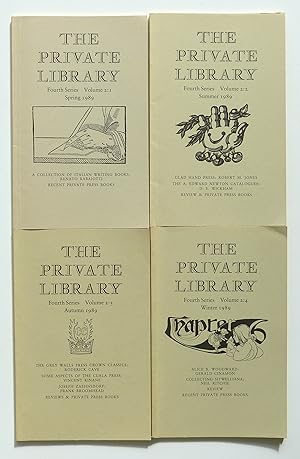 The Private Library Journal - All 4 Issues from 1989 by Various