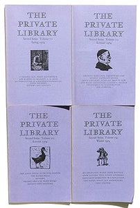 The Private Library Journal - All 4 Issues from 1974 by Various