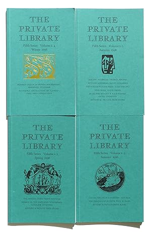 The Private Library Journal - All 4 Issues from 1998 by Various