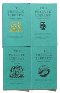 The Private Library Journal - All 4 Issues from 1998 by Various
