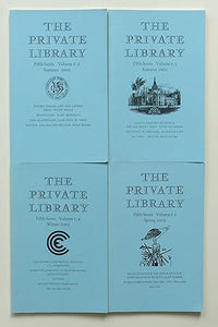 The Private Library Journal - All 4 Issues from 2002 by Various