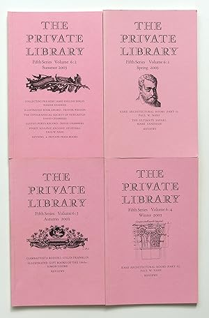 The Private Library Journal - All 4 Issues from 2003 by Various