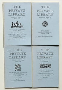 The Private Library Journal - All 4 Issues from 1980 by Various