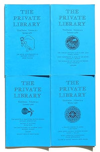 The Private Library Journal - All 4 Issues from 1986 by Various