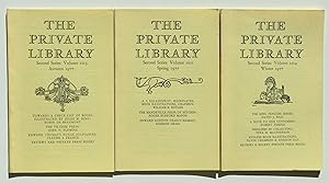 The Private Library Journal - 3 Issues from 1977 by Various