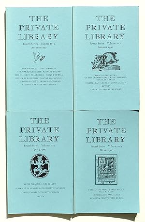 The Private Library Journal - All 4 Issues from 1997 by Various