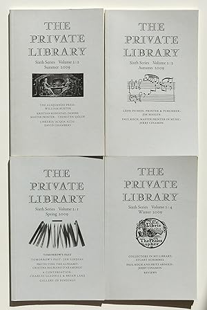 The Private Library Journal - All 4 Issues from 2009 by Various