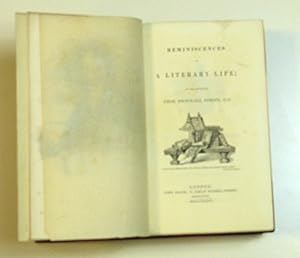 Reminiscences of a Literary Life, 2 vols by Dibdin, Thomas Frognall