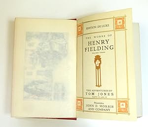 The Adventures Of Tom Jones Parts III and IV,Edition De Luxe, The Works Of Henry Fielding by Henry Fielding