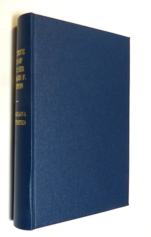 The True Life of Captain Sir Richard F. Burton Written By His Niece Georgina M. Stisted