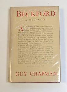Beckford. A Biography by Chapman, Guy