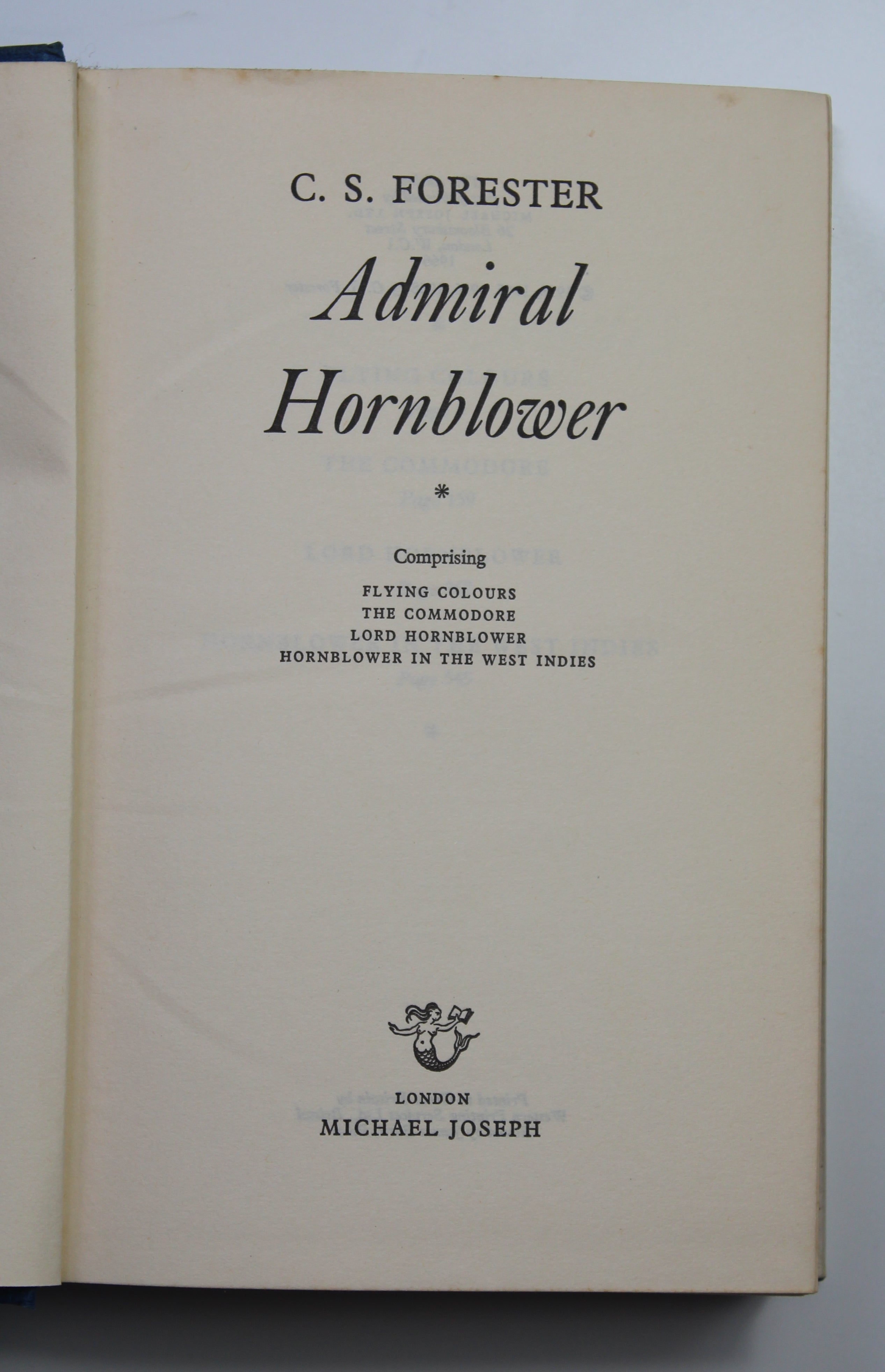 Admiral Hornblower by C.S. Forester